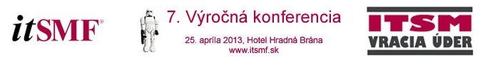 [Súťaž] voľná vstupenka v cene 150 Euro na konferenciu “ITSM vracia úder”