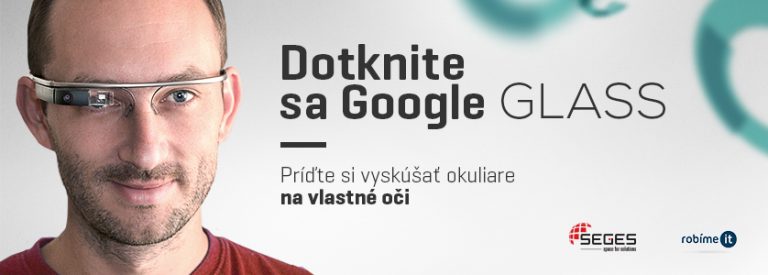 Dotknite sa Google Glass a pozrite si náš program na profesiadays.sk