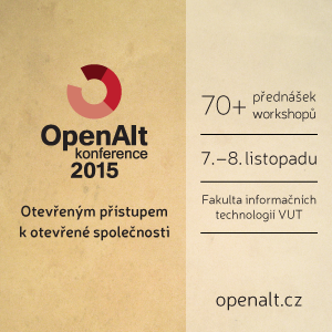 Konference OpenAlt již tento víkend