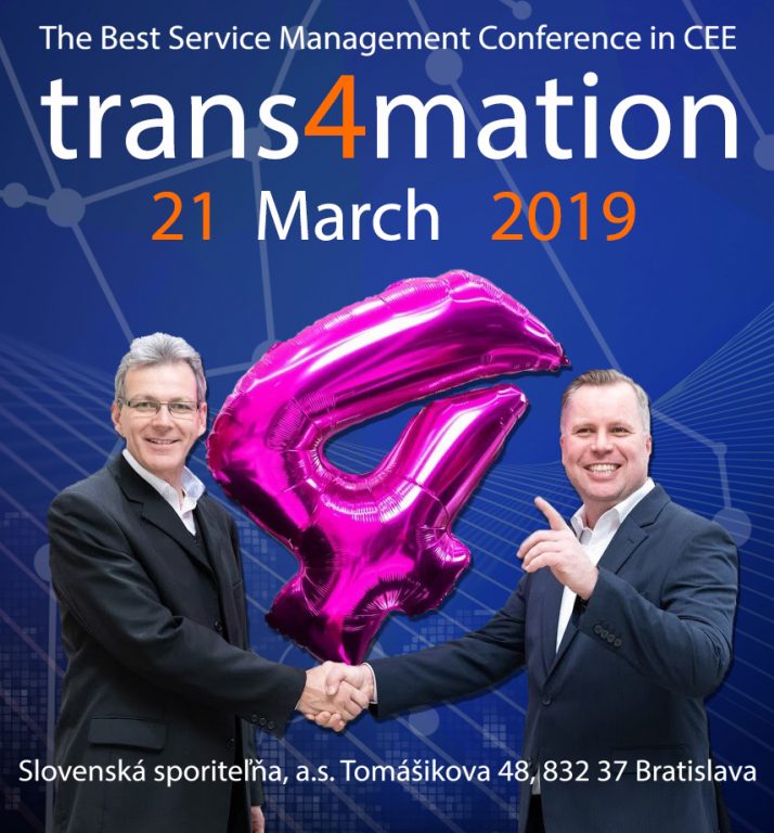 [Súťaž] trans4mation - The Best Service Management Conference in CEE 4