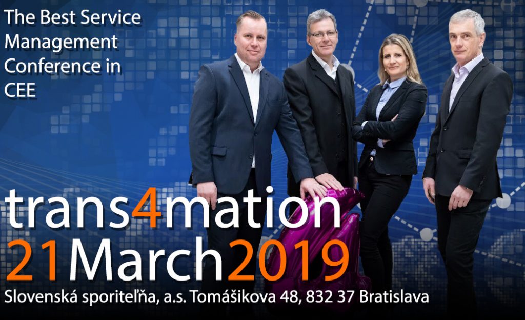 [Súťaž] trans4mation - The Best Service Management Conference in CEE 1