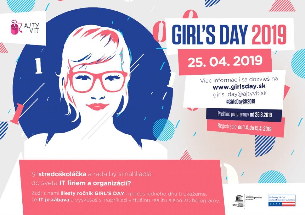 Aj Ty v IT prostredníctvom Girl’s Day podporuje dievčatá v IT vzdelávaní 2