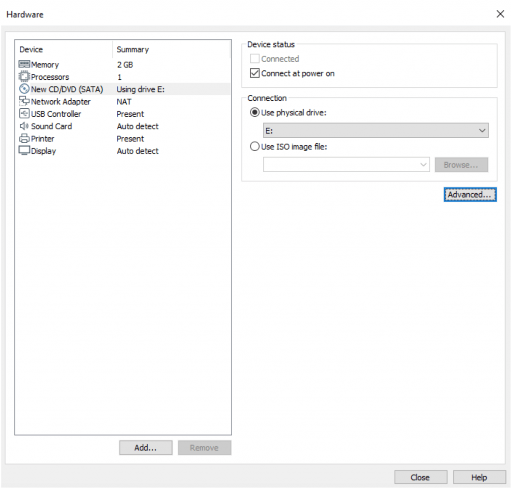 Windows 7 64-bit na VMware Player 19
