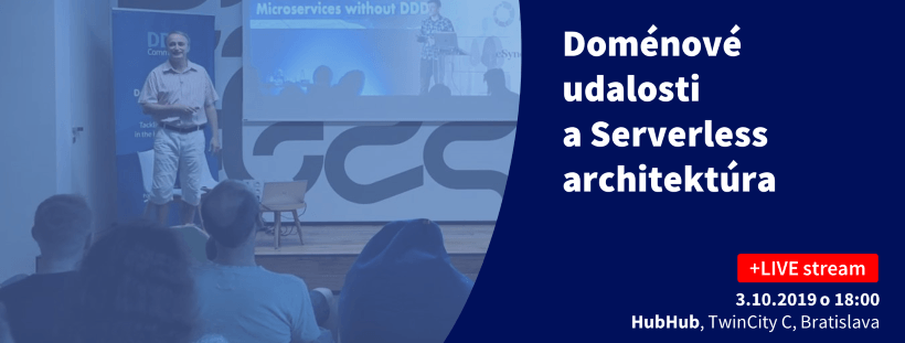 DDD Community o Doménových udalostiach a Serverless architektúre 1