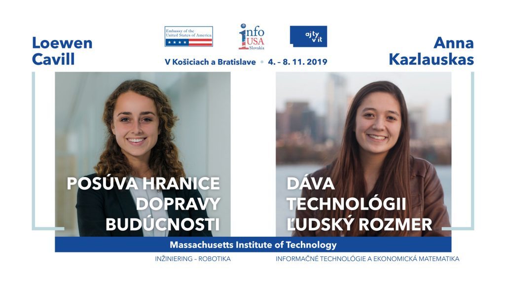 Slovensko navštívia inšpirujúce absolventky prestížnej americkej Univerzity Massachusetts Insttute of Technology 1